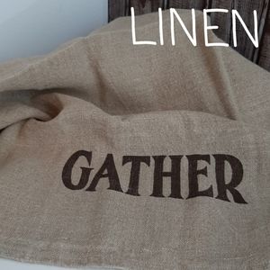 DII Gather 100% Linen Kitchen Towel